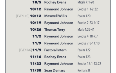 Autumn 2025 Sermon and Verse by Verse Cards